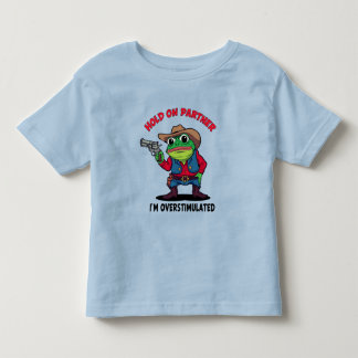 Camiseta Overstimulated Cowboy Frog