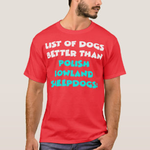 Camiseta Ovino polonês Lowland 1