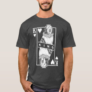 Camiseta Ovino polonês Rei dos Corações Engraçado PLS D