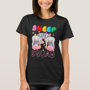 Camiseta Ovinos Casais Básicos Ovinos Básicos Rótulos Rainb
