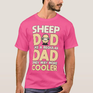 Camiseta Ovinos Dias de os pais de resfriamento do Pai
