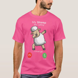 Camiseta Ovinos Ovinos Oveleiros Lã de Agricultores Motivo