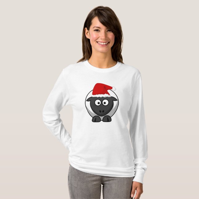 Camiseta Ovinos papais noeis (Frente Completa)