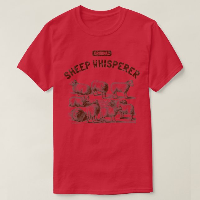 Camiseta Ovinos Whisperer (Frente do Design)