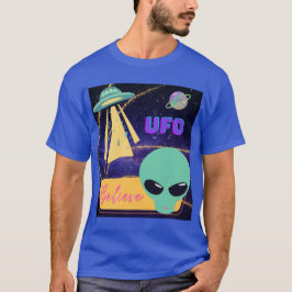 Camiseta ovni, acredita em extraterrestre