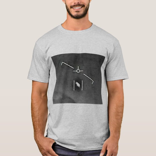 Camiseta OVNI da Marinha (edição underbase) (Frente)
