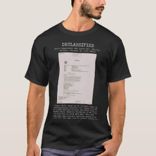 Camiseta OVNI - Desclassificado DOS.UAP C3,TBILISI,GEÓRGIA 