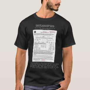Camiseta OVNI - Desclassificado DOW-UAP-D058, RFD,NA,OUT202