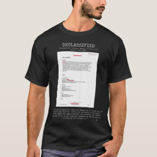 Camiseta OVNI - Desclassificado DOW-UAP-D061, M.R, GOLFO ÁR