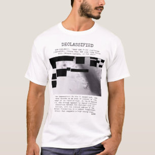 Camiseta ÓVNI - Desclassificado DOW-UAP-PR071, "USAF ANG F-