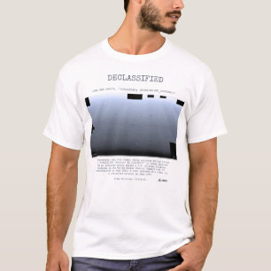 Camiseta OVNI - Desclassificado DOW-UAP-PR074, "[CODIGO DE