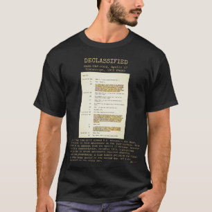 Camiseta OVNI - Desclassificado NASA-UAP-D002, Apollo 17 T.
