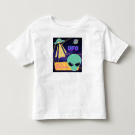 Camiseta ovni, extraterrestre acreditar