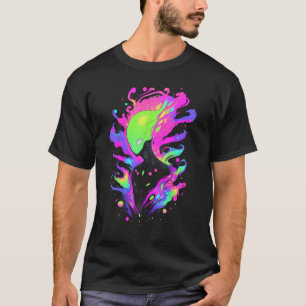 Camiseta OVNI extraterrestre do Partido da Alienígena Psico