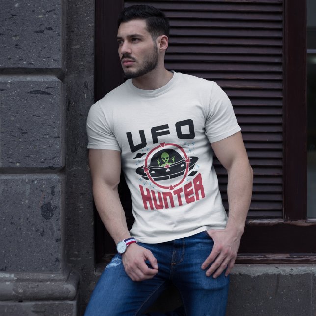 Camiseta OVNI Hunter (Criador carregado)