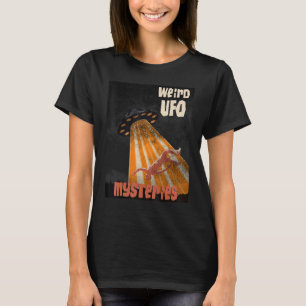 Camiseta Óvni Invasão de Disco Voador Ficção Científica dos