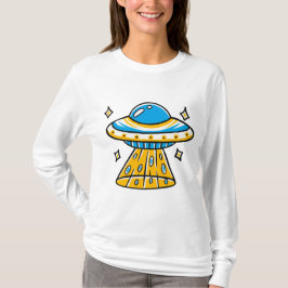 Camiseta OVNI (Whimsical Colortion Space)