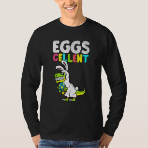 Camiseta Ovo Cellent Fome Páscoa Dia Coelho Dinossauro D