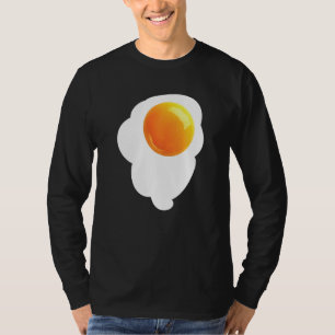 Camiseta Ovo Cru Quebrado Clara De Ovo De Galinha Soro De G