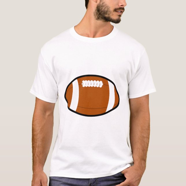 Camiseta Ovo de Bola de Futebol (Frente)