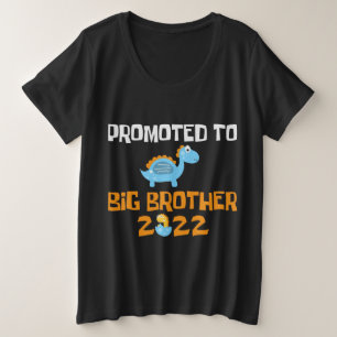 Camiseta Ovo De Dinossauro Promovido Ao Irmão Grande