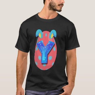 Camiseta Ovo de Páscoa Alfabeto ABCs Aprendizado Divertido 