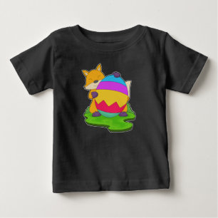 Camiseta Ovo de Páscoa de Raposa