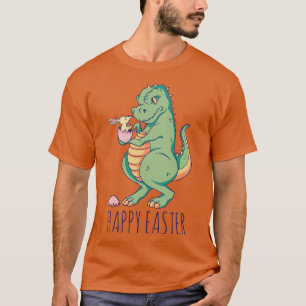Camiseta Ovo de Páscoa Dinossauro