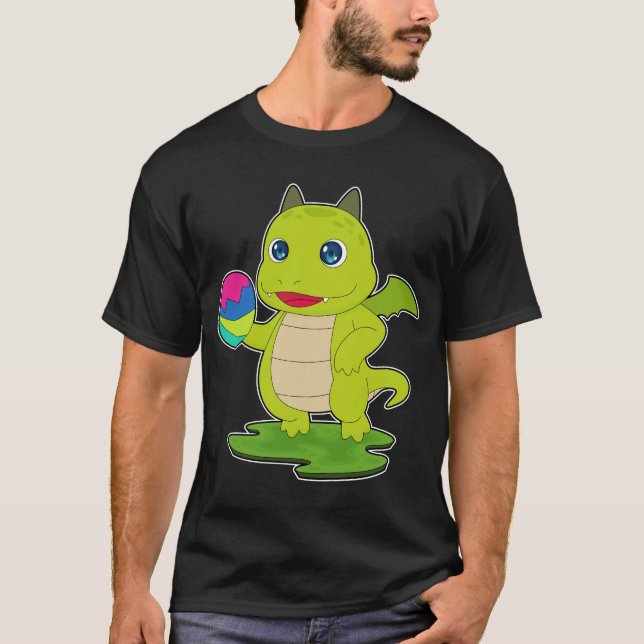 Camiseta Ovo de Páscoa do Dragão (Frente)