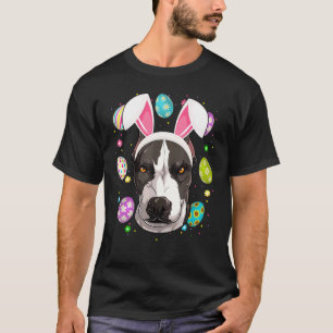 Camiseta Ovo de Páscoa engraçado com orelha de coelho e car