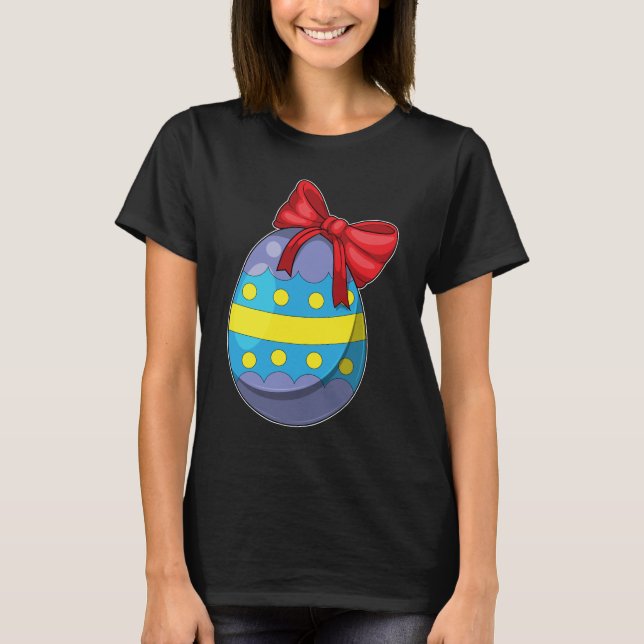 Camiseta Ovo de Páscoa Fita de Páscoa (Frente)