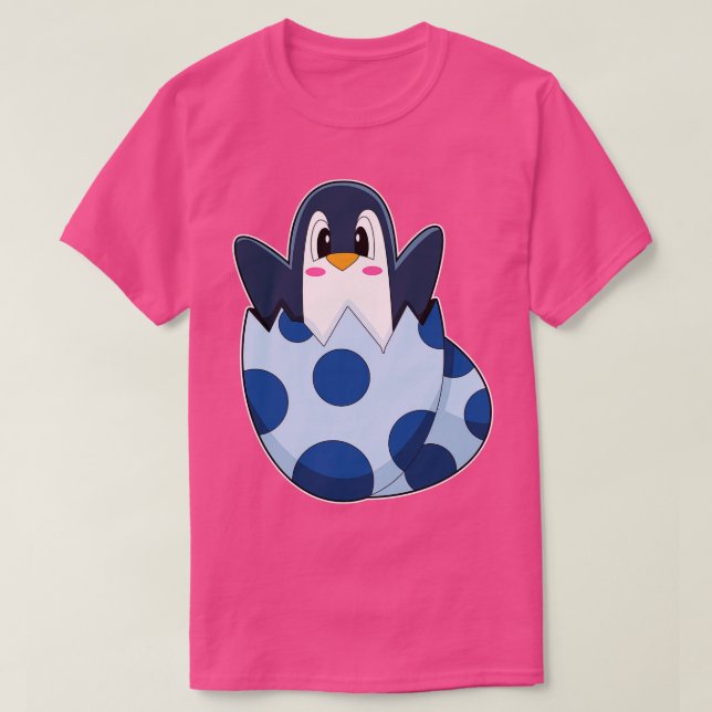 Camiseta Ovo de pinguim (Frente do Design)