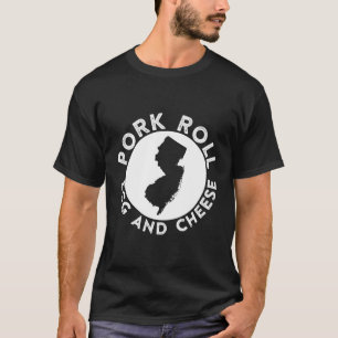 Camiseta Ovo De Rolo De Porco E Comida De Jersey Autenticad