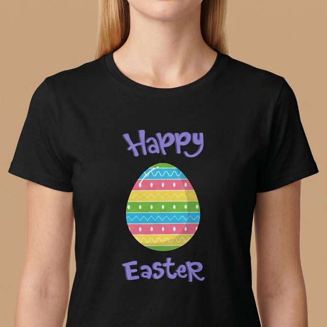 Camiseta Ovo Feliz de Páscoa (Criador carregado)