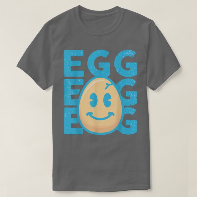 Camiseta Ovo    Figurino De Ovos Com PresenteOvo Arrefecido (Frente do Design)