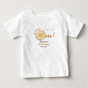 Camiseta Ovo Frito Fofo Aniversário de 1 ano