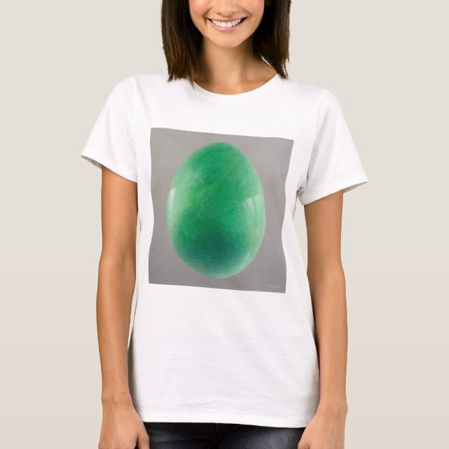 Camiseta Ovo grande do jade (Frente)