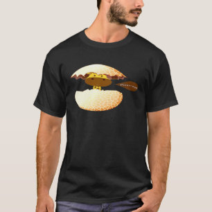 Camiseta Ovo Hatching Giraffe Baby Teamovo