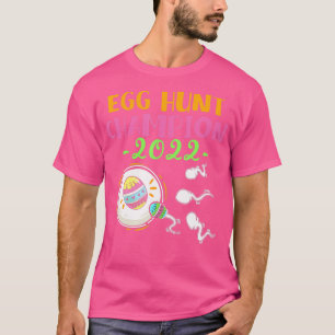 Camiseta Ovo Hunt Champion Anúncio de gravidez na Páscoa da