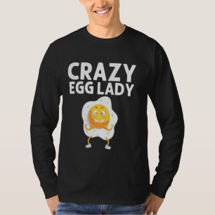 Camiseta Ovo legal Para Mulheres Mãe Proteína De Caça Frita