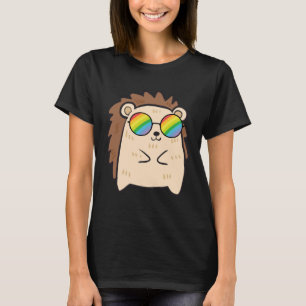 Camiseta Ovo no Arco-Íris Óculos de sol Orgulho gay LGBT