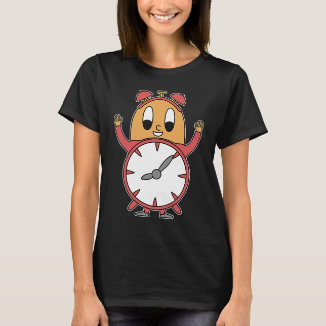 Camiseta Ovo Relógio Alarme (Frente)