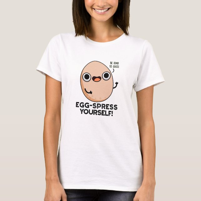 Camiseta Ovo Se Aperta Engraçado. (Frente)