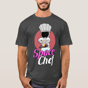 Camiseta Ovo Universo do Chef Espacial Astronauta