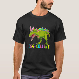 Camiseta Ovos Celulares Cellent Hunter Dinossaur Bunny T re