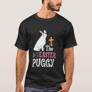 Camiseta Ovos Cruzados das Orelhas de Coelho Puggy de Pásco