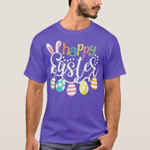 Camiseta Ovos De Coelhinho De Páscoa Para Meninas No Dia Do