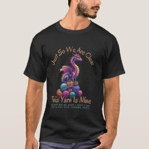Camiseta Ovos de Fio Colorido de Dragão Só Para Ficar Claro