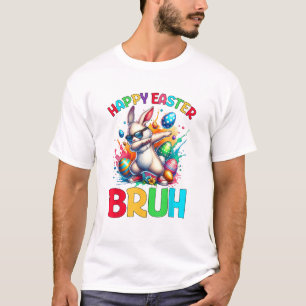 Camiseta Ovos de Páscoa Bruh Adolescentes Meninos Crianças 