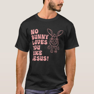 Camiseta Ovos de Páscoa de Hoppy Não Coelhinhos Adoram Você